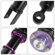 Adjustable Coilover Shock Absorbers Struts 4PCS for 1990-1996 Nissan 300ZX Z32 Flashark