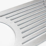 1990-1998 Eagle Talon Silver 52mm Gauge Panel with Mid Air Vent Flow Divert
