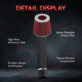 For 1992-1995 Honda Civic/1993-1997 Honda Del Sol 1.5/1.6L Cold Air Intake Kit