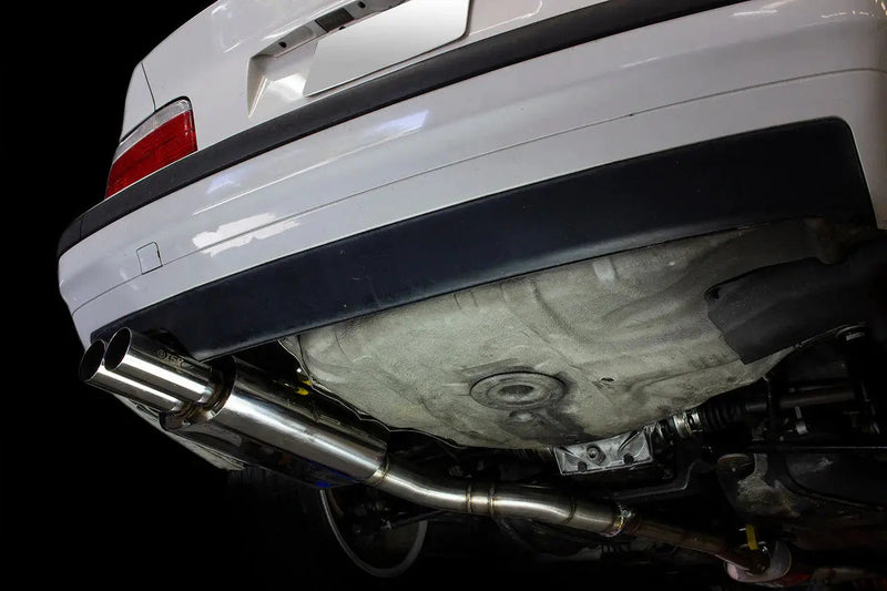 Catback Exhaust System 1993-1997 BMW E36 325i/325is/328i/328is/M3 6 CYL Dual 3 Inches Tip Flashark