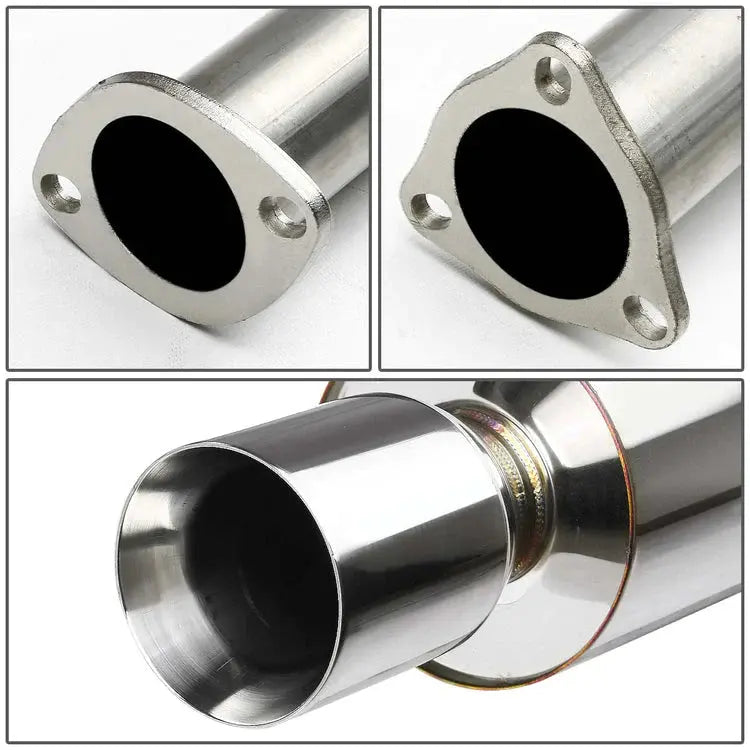 Catback Exhaust for 1994–1997 Honda Accord DX/LX/EX/SE 2.2L L4 w/ 4.5" Muffler Tip