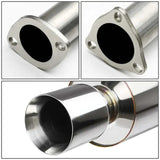 Catback Exhaust for 1994–1997 Honda Accord DX/LX/EX/SE 2.2L L4 w/ 4.5" Muffler Tip