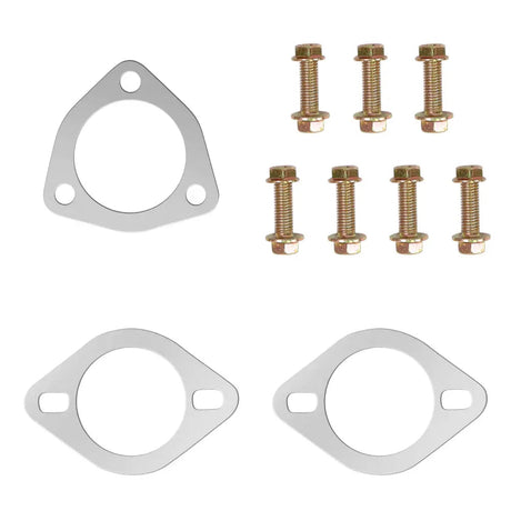 1994-1997 Honda Accord Catback Exhaust System, 2.5" Inlet, 4.5" Muffler Tip, N1 Style, 2.2L L4 Engine Flashark