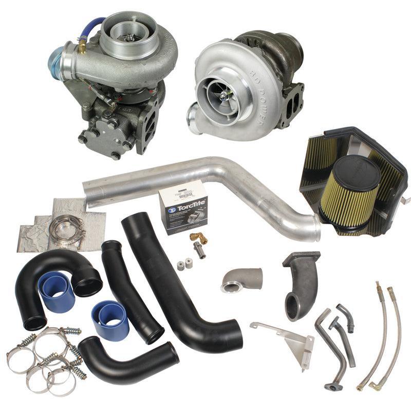 1994-1998 Cummins 5.9L Super B Twin Turbo Kit W/ FMW Billet Wheel (1045310)