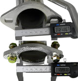 Catback Exhaust System For 1994-2001 Honda Acura Integra GS/RS/LS 1.8L with 4 Inches Burnt Rolled Tip N1 Style Flashark