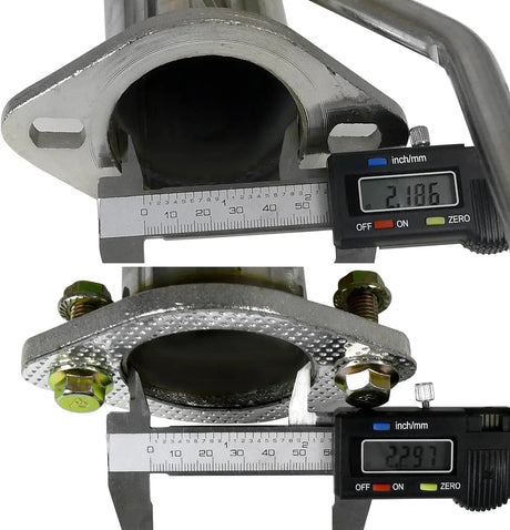 Catback Exhaust System For 1994-2001 Honda Acura Integra GS/RS/LS 1.8L with 4 Inches Burnt Rolled Tip N1 Style Flashark
