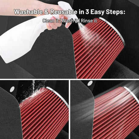 Cold Air intake kit For 1994-2002 Dodge RAM 2500/3500 5.9L V6 Flashark