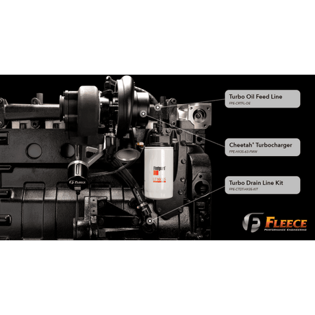 1994-2002 Cummins 5.9L 63mm FMW HX35 Cheetah Turbocharger (FPE-HX35-63-FMW)