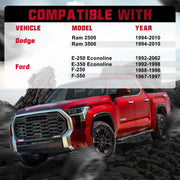 1994-2010 Dodge Ram 2500 3500 / 1967-2002 Ford 250 350 8x6.5 Inches Wheel Spacers 4PCS Flashark