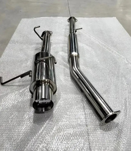 1995-1998 Nissan 240SX S13 S14 4 Inches Muffler Tip Catback Exhaust System 2.4L