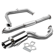 1995-1999 Mitsubishi Eclipse RS/GS 2.0L Non-Turbo Catback Exhaust System with N1-Style Muffler Tip Flashark