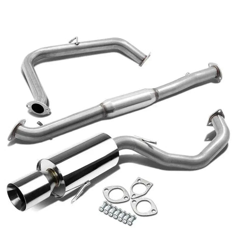 1995-1999 Mitsubishi Eclipse RS/GS 2.0L Non-Turbo Catback Exhaust System with N1-Style Muffler Tip