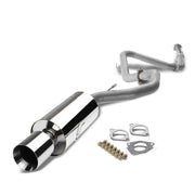 1995-1999 Mitsubishi Eclipse RS/GS 2.0L Non-Turbo Catback Exhaust System with N1-Style Muffler Tip Flashark