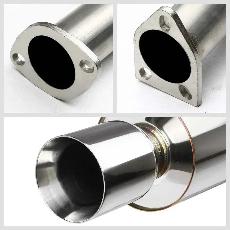 1995-1999 Mitsubishi Eclipse RS/GS 2.0L Non-Turbo Catback Exhaust System with N1-Style Muffler Tip
