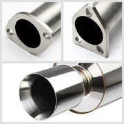 1995-1999 Mitsubishi Eclipse RS/GS 2.0L Non-Turbo Catback Exhaust System with N1-Style Muffler Tip Flashark