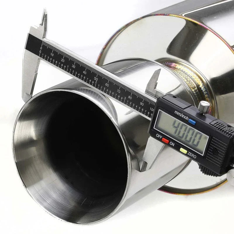 1995-1999 Mitsubishi Eclipse RS/GS 2.0L Non-Turbo Catback Exhaust System with N1-Style Muffler Tip Flashark