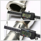 1995-1999 Mitsubishi Eclipse RS/GS 2.0L Non-Turbo Catback Exhaust System with N1-Style Muffler Tip Flashark