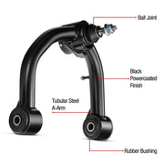 1996-2004 Toyota Tacoma 4Runner 6 Lug Lifted Front Upper Control Arms 2 Inch-4 Inch Flashark
