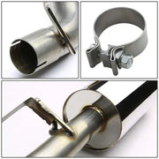 1995-2005 Chevrolet Cavalier丨Pontiac Sunfire 2.2L Catback Exhaust System w/ N1 Muffler Tip Flashark