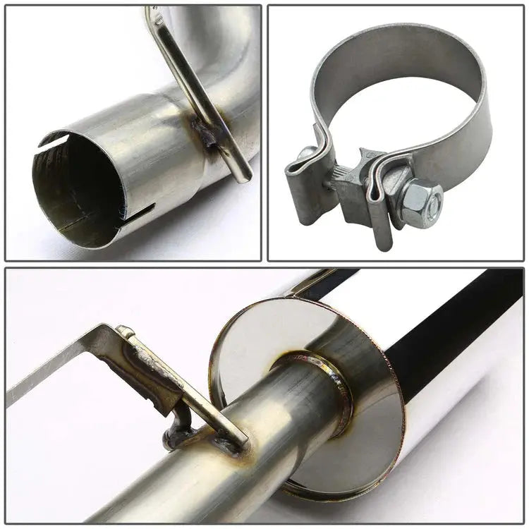 1995-2005 Chevrolet Cavalier丨Pontiac Sunfire 2.2L Catback Exhaust System w/ N1 Muffler Tip Flashark
