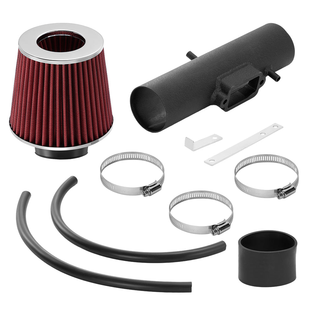 For 1997-2001 Toyota Camry Solara V6 Air Intake Kit W/Cone Filter Flashark