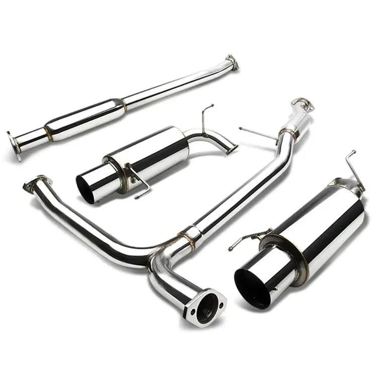 1998-2002 Honda Accord EX/LX 3.0L V6 Catback Exhaust System w/4.5 Inches Muffler Tip SOHC J30A1 Flashark