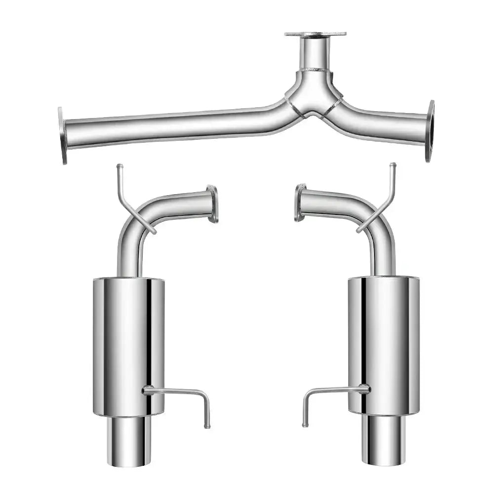 1998-2002 Honda Accord EX/LX 3.0L V6 Catback Exhaust System w/4.5 Inches Muffler Tip SOHC J30A1