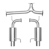 1998-2002 Honda Accord EX/LX 3.0L V6 Catback Exhaust System w/4.5 Inches Muffler Tip SOHC J30A1