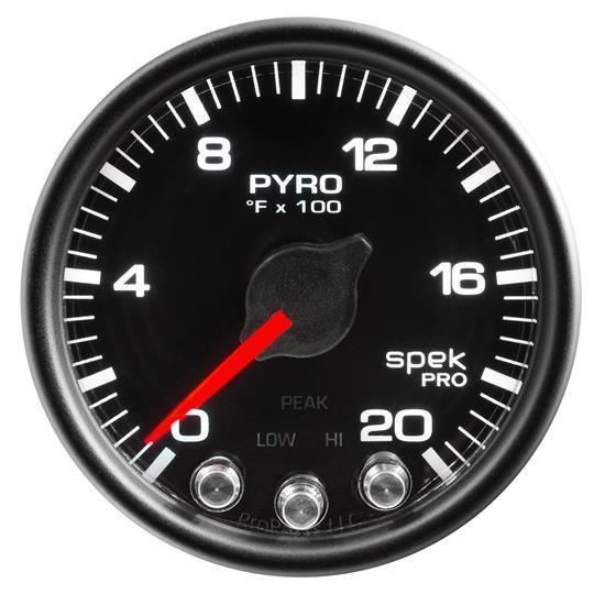 1998-2002 Cummins 5.9L Spek-Pro White and Black Twin Pillar Gauge Kit w/ Speaker (P72001)
