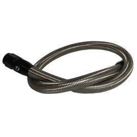 1998.5-2018 Cummins 5.9L/6.7L 34.5 Inch Common Rail/VP44 Coolant Bypass Hose Stainless Steel Braided (FPE-CLNTBYPS-HS-CRVP-SS)