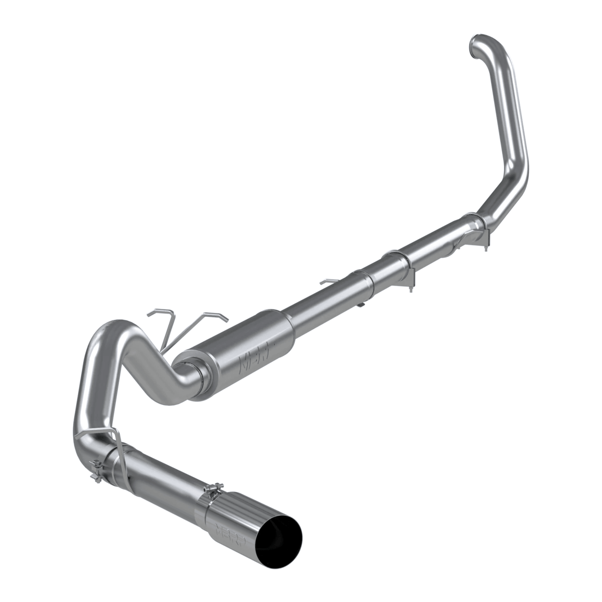 1999-2003 Powerstroke 7.3L 304 Stainless 4" Turbo Back Exhaust (S6200304)