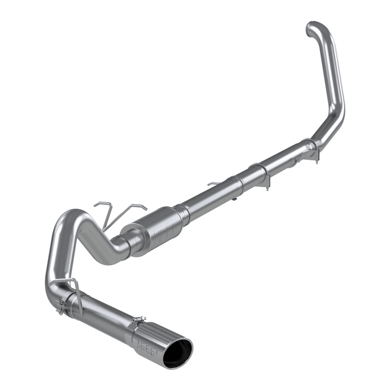 1999-2003 Powerstroke 7.3L Stainless Steel 4" Turbo Back Exhaust (S6200409)