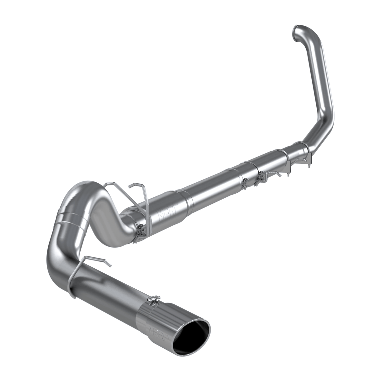 1999-2003 Powerstroke 7.3L Stainless Steel 5" Turbo Back Exhaust (S62220409)