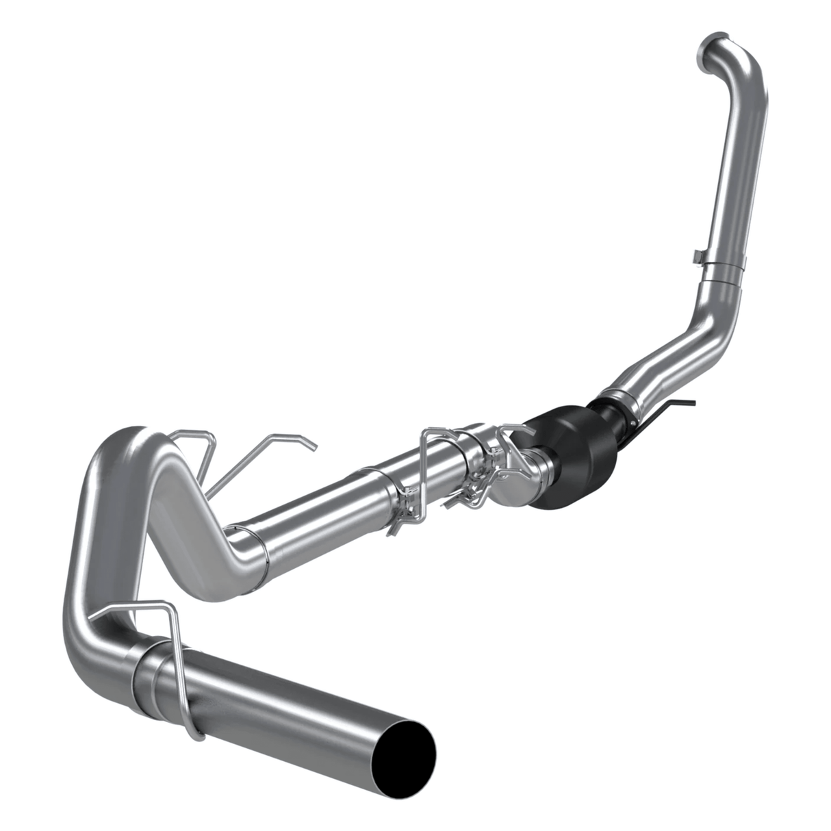 1999-2003 Powerstroke 7.3L Stainless Steel 5" Turbo Back Exhaust (S62220SLM)