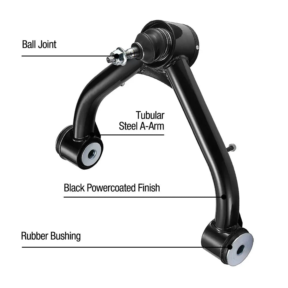 1999-2006 Chevy Silverado GMC Sierra 1500 Cadillac Lifted Front Upper Control Arms 2 Inch-4 Inch Flashark