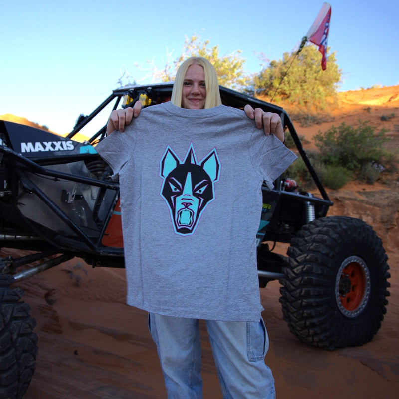 Neon Vivid Kids T-Shirt Chupacabra Offroad