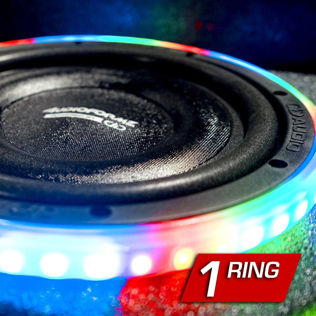 One(1) Subwoofer IC LED Light Ring Upgrade (Installed) Add-On