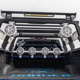 NXL 6.5" Neodymium Marine and Powersports Towers with Built-in Passive Radiator, 1" Driver and LED RGB Lights 150 Watts Rms -White