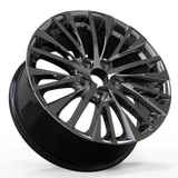Lexus Toyota Wheels 20x8" pcd 5x114.3 Black Machine Face 4pcs