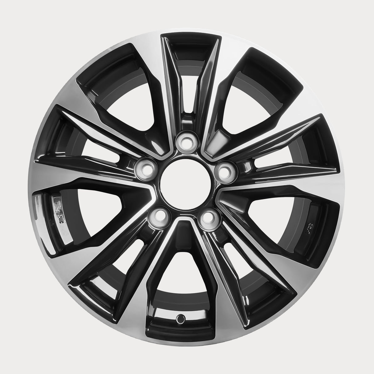 20x8.5 5x150 Black Machine Face 1 pcs Wheels For Lexus LX