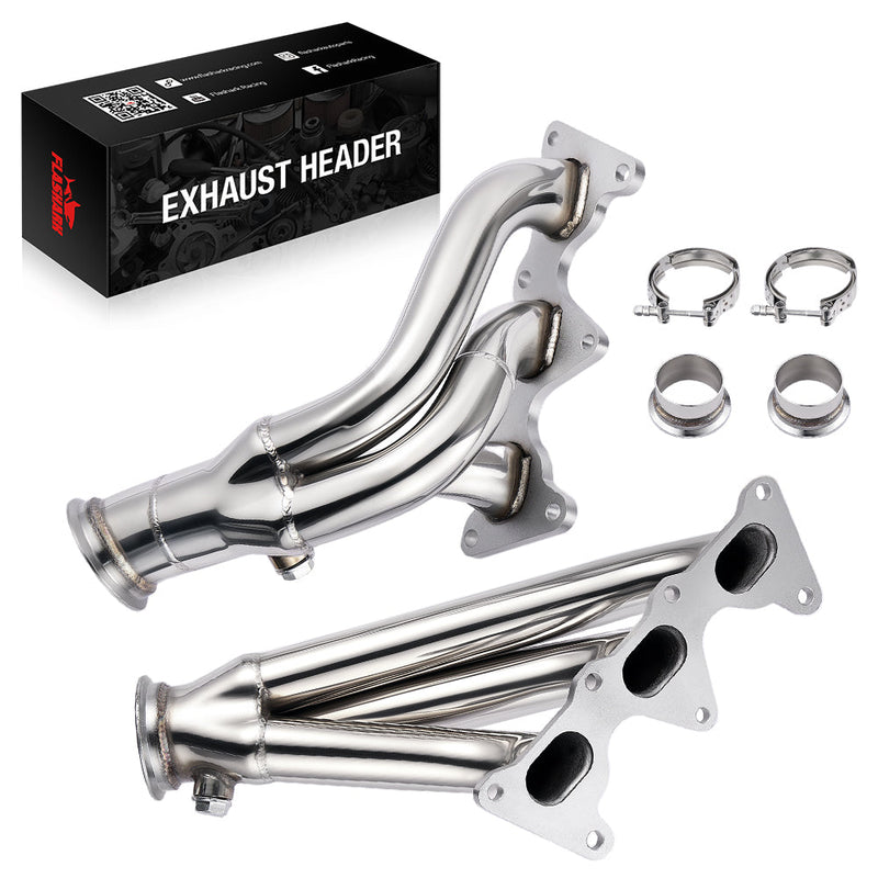 Shorty Headers For 2010-2011 Chevy Camaro 3.6L V6 Flashark