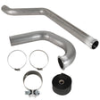 TruckTok 2020-2022 3.0L GM Chevy Duramax LM2 1500 3" Turbo Back DPF Delete Pipe TruckTok