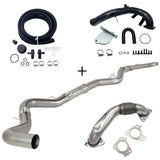 TruckTok 2007.5-2010 6.6L Duramax LMM 4"/5"  Dp-back DPF pipe & EGR delete kit TruckTok