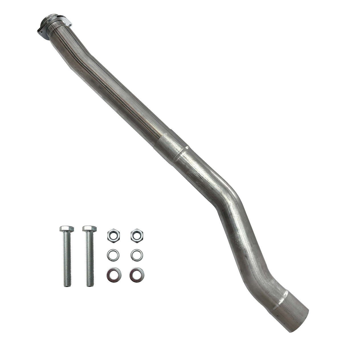 Trucktok 2003-2007 6.0L Ford Powerstroke 3.5" Cat & Muffler Delete Pipe TruckTok