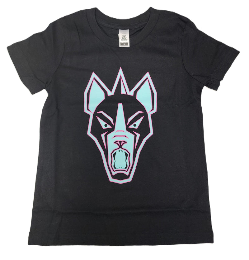 Neon Vivid Kids T-Shirt Chupacabra Offroad