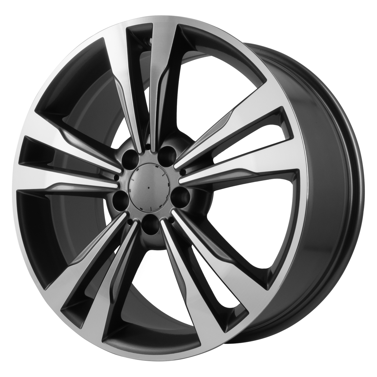 Gunmetal Rims for Mercedes – 19x8.5 5x112 Machined Wheels (Set of 4)