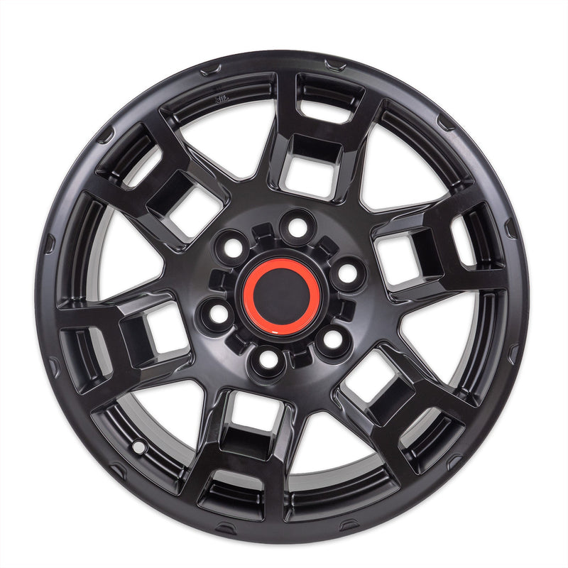 Toyota TRD Style Wheels 17 x 8 Auto Rims 4pcs Matte Black