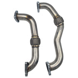 TruckTok 2008-2010 6.4L Ford Powerstroke Diesel Heavy Duty Exhaust Up-Pipe TruckTok