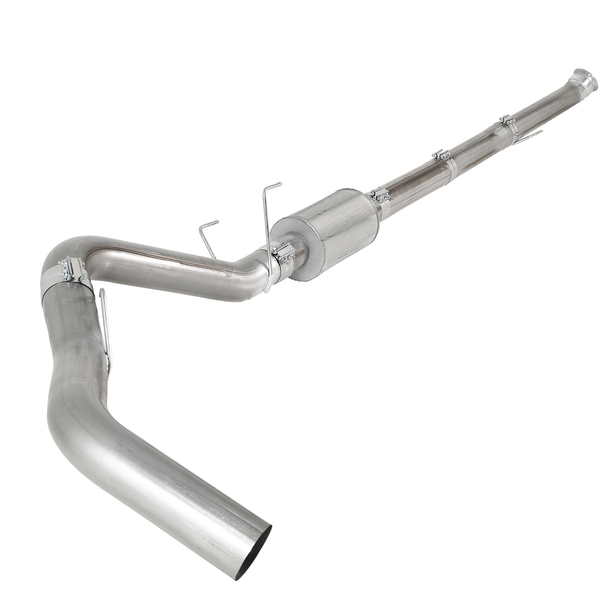 TruckTok 2019-2024 6.7L Ram Cummins 4"/5" DPF Delete pipe(With Muffler) TruckTok