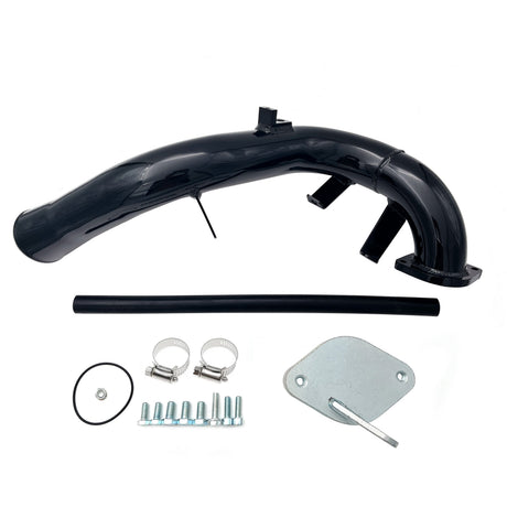 TruckTok 2006-2007.5 6.6L Chevy Duramax Passenger Up-Pipe & EGR Delete Kit w/Intake TruckTok
